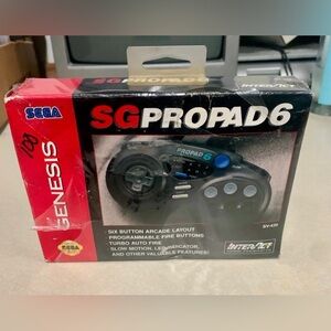 New Sega Genesis SG ProPad 6 Controller SV-439 6 Button Programmable Controller